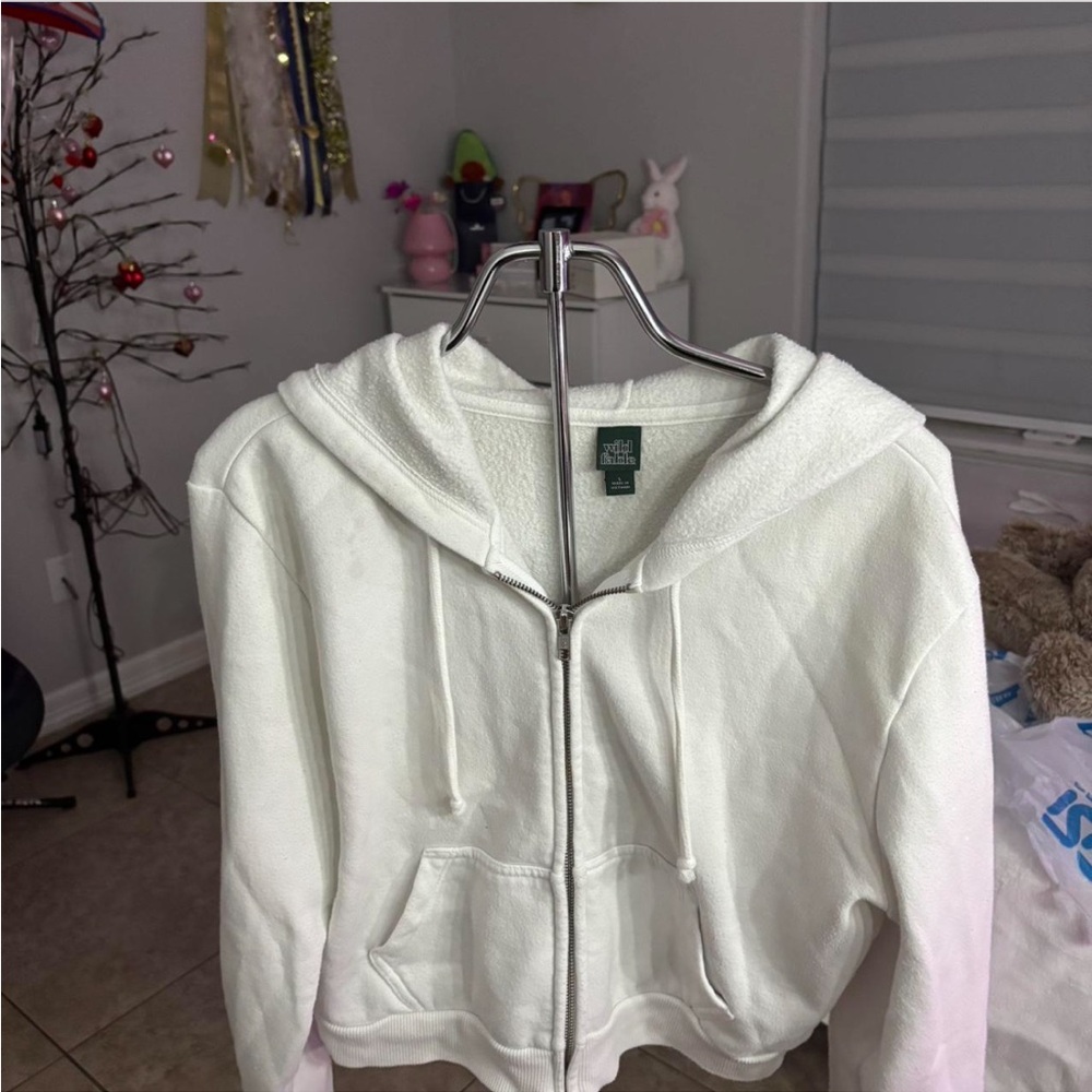 Wild Fable Cream Fleece Jacket